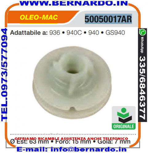 50050017ar puleggia avviamento - 50050017ar,