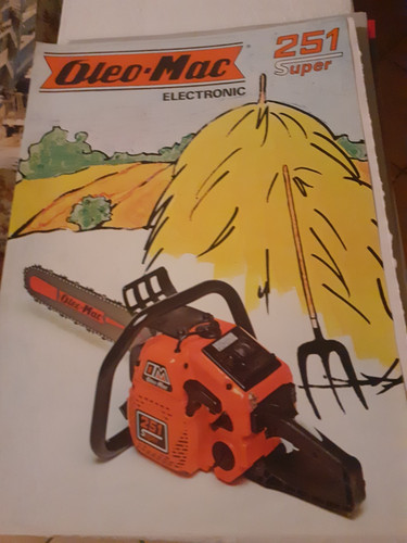 Brochure motosega oleo mac 251 - brochure,