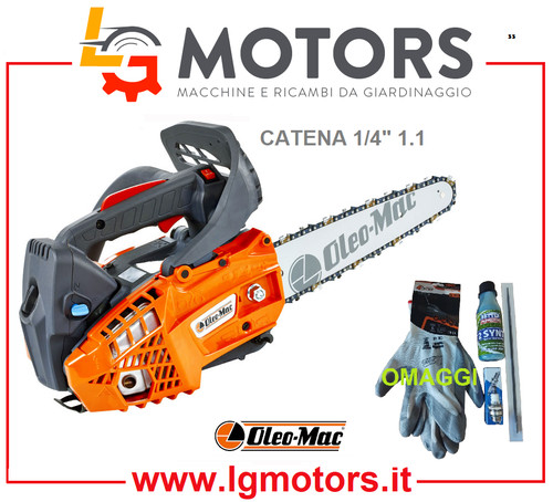 Motosega potatura oleo - da,